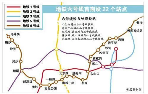 广州地铁六号线破茧而出奥特曼列车一陆向东