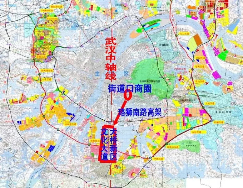 文化商务区15分钟对接街道口 地处中轴线洼地崛起