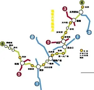 广州地铁六号线即将开通 一半站点仅开两个口