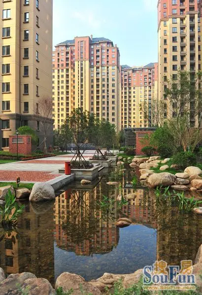 建业森林半岛一期小区实景大美初成 真心美绝了(多图)_房产资讯-南阳