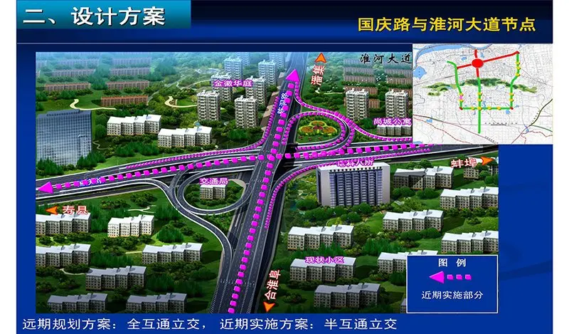 淮南市城市一环项目规划方案出台