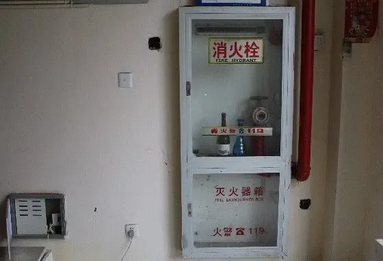 消防箱开门见栓规范图片