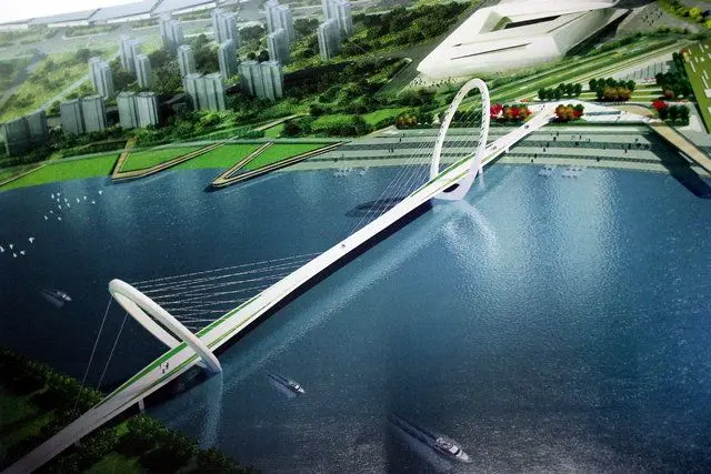 青奥倒计时系列报道之走过青奥步行桥-南京新房网-房天下