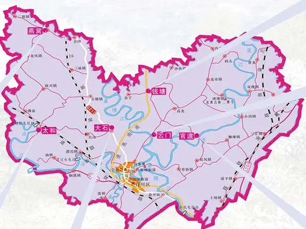 合川葡萄地图