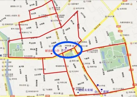 解放路小学学区划分