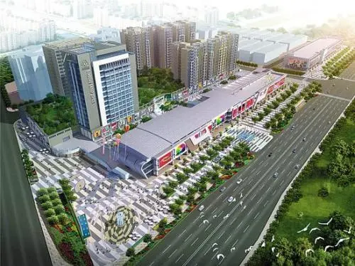 国际商贸城,成为填补板块空白的大型旗舰项目图