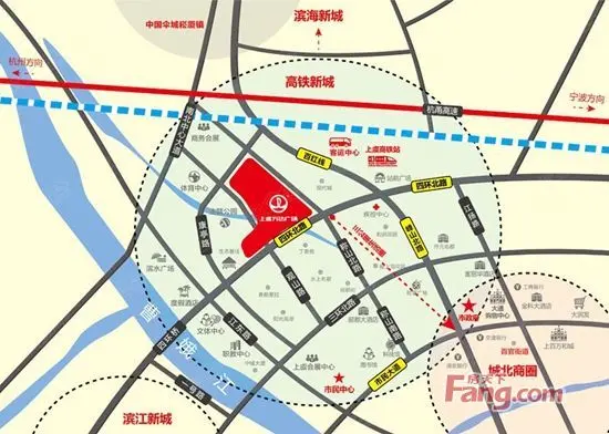 高铁新城邂逅万达 双核驱动"造心"上虞