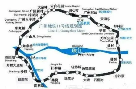 广州地铁12号高清图,广州12号地铁线线路图 2014广州12条地铁线工程实时进展买房必看