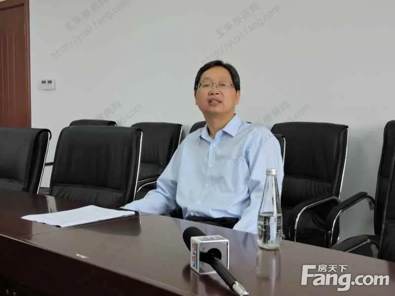 玉溪红星国际广场售楼处开放仪式上阮胜武致辞
