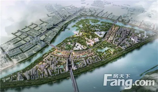 眉山城市跨越发展城市开启东坡岛时代