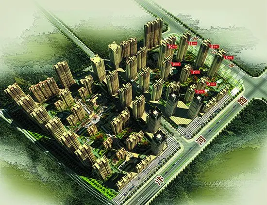 恒丰•城东新城8月30日加推a10号楼景观楼王