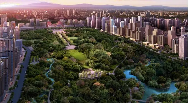 历时两年,斥资46亿元,重庆中央公园成为城市的象征和重庆市民的骄傲