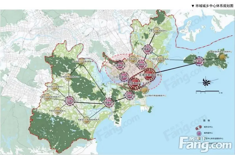汕头城市总体规划20022020年城乡规划及布局
