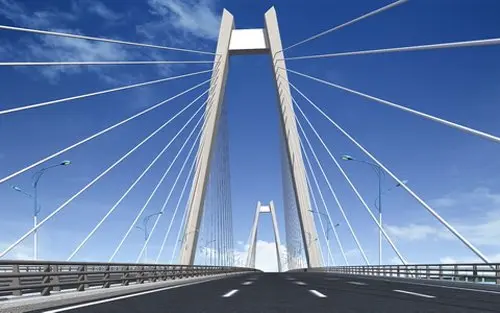 龙湾大桥效果图
