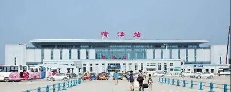 菏泽火车站新站房即将建成