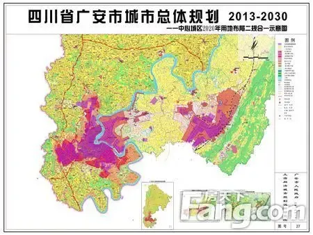广安市城市总体规划20132030公示