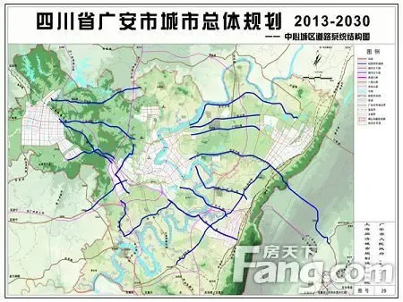 广安市城市总体规划20132030公示