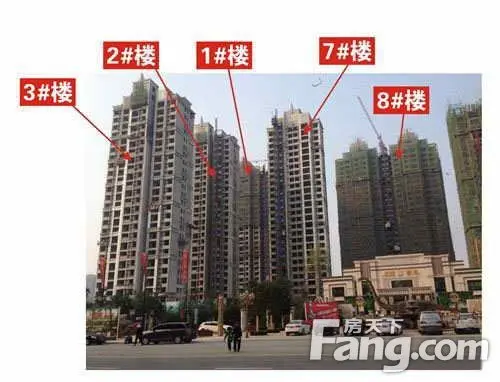 昌建誉峰十月实时工程进度