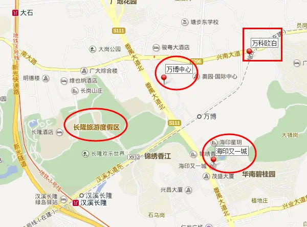 万科欧泊配套