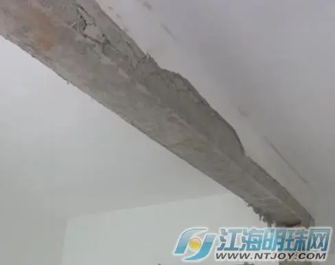 新房横梁现裂痕南通开发区楼盘业主一心要退房