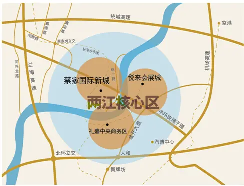蔡家组团便捷立体交通金科城一周年诠释极致人居_房产资讯-重庆房天下