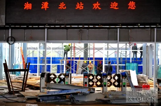 湘潭即将进入高铁时代沪昆高铁湘潭北站建设进入扫尾阶段