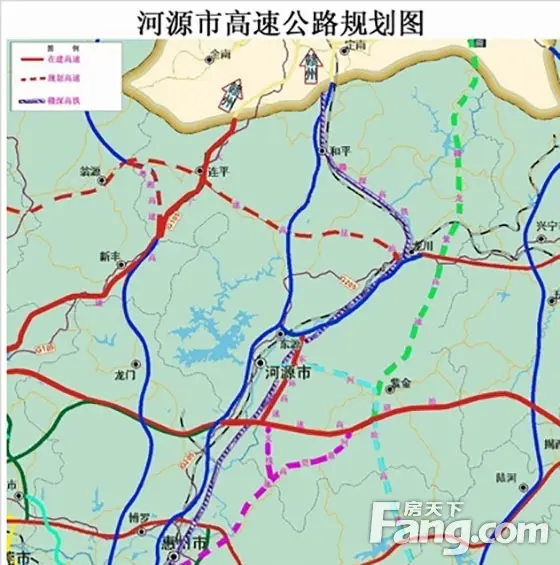 龙川将用5年时间打造高铁高速一体化交通大格局