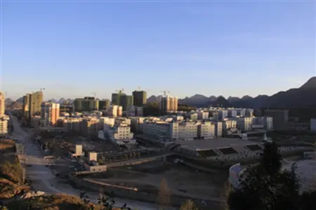 凤凰新区地产开发打造六盘水"铜锣湾"