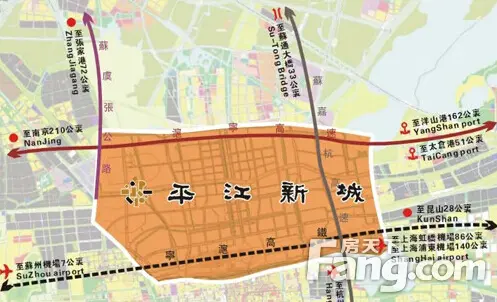 在苏州,平江新城的发展套路跟其他板块相比较显得与众不同.