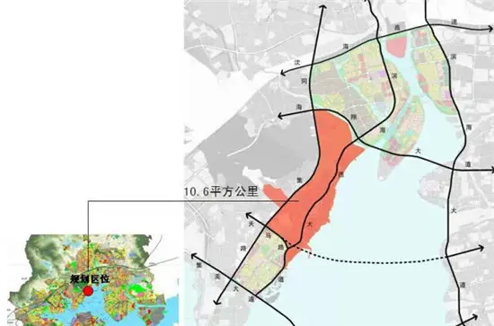同安滨海新城规划或再调整美峰组团备受关注