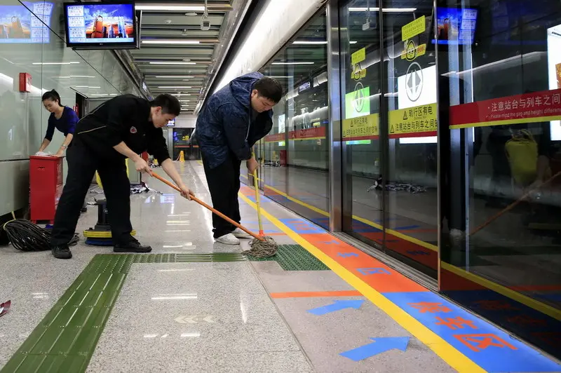 广州地铁六号线一德路站1月28日开门迎客