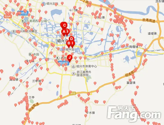 解放南路1629号4008132766 转 665836在售住宅越城品牌地产23000元