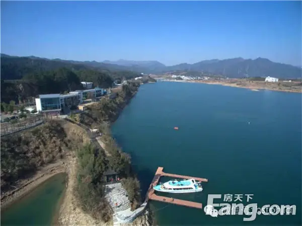 航拍太平湖金龙岛世界级山水岛居传奇