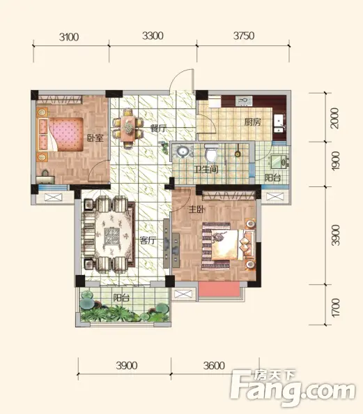 孝感楼盘赛达康城户型图