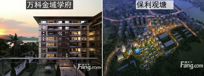 万科金域 vs保利观塘