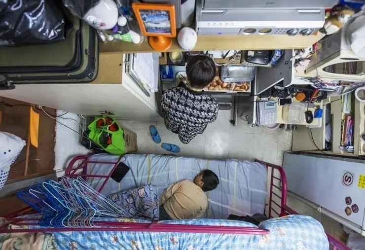 香港棺材间 香港劏房