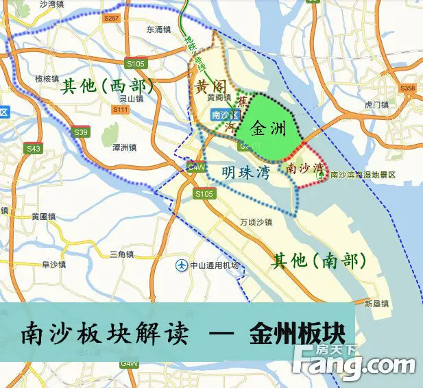 细剖南沙金洲区块 2015年房价"两级"分化严重
