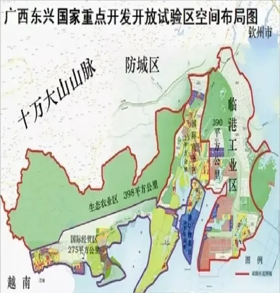 广西的防城港致力于打造"边境特区 西部深圳"