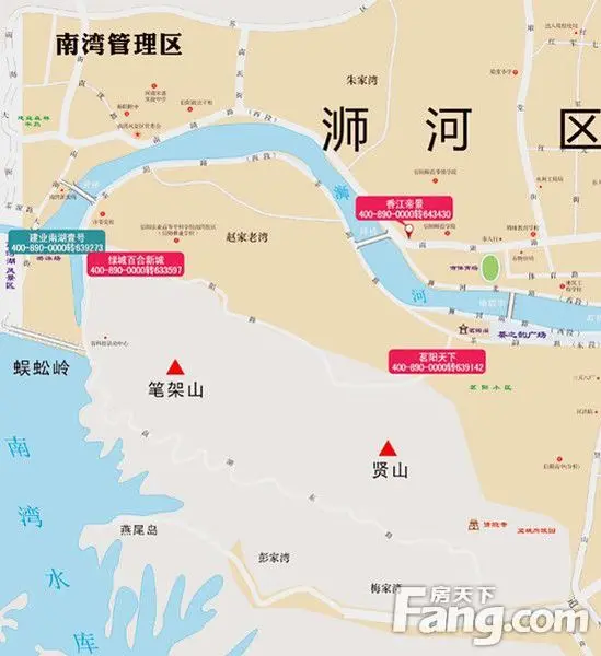 品味繁华与静幽 尽在信阳浉河区楼盘三剑客