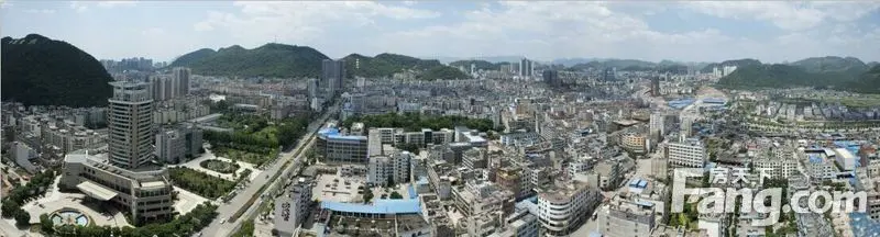 兴义市部分全景图