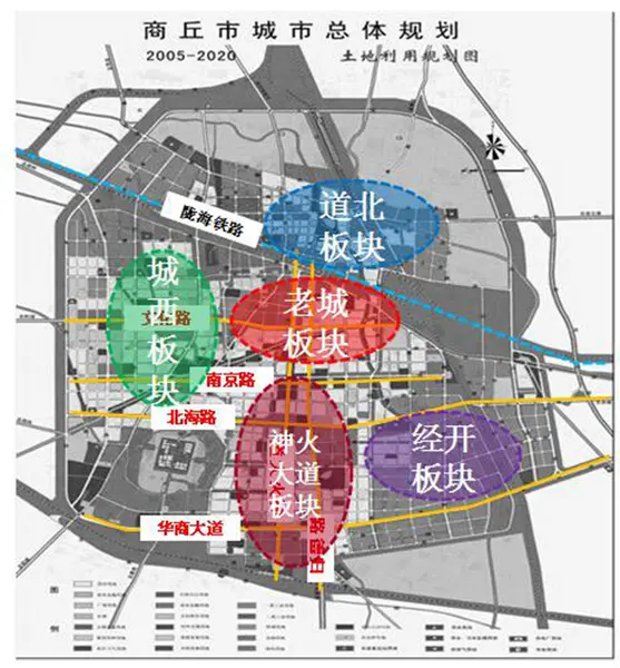 商丘楼市五大板块各领风骚 谁主沉浮
