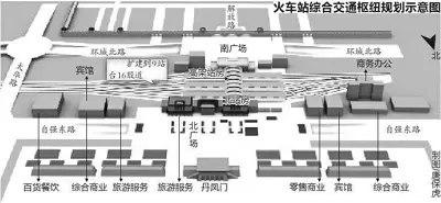 地铁火车零换乘