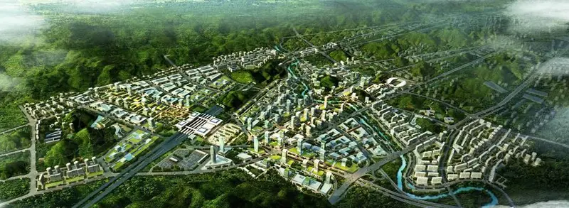 新蒲新区作为遵义中心城区城市东扩的"主战场"和遵义中部经济崛起的"