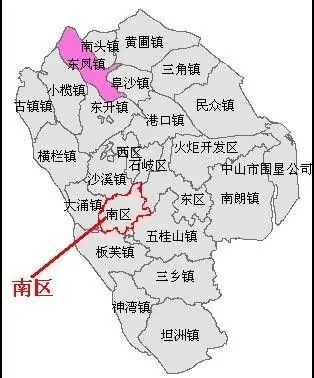 中山版图