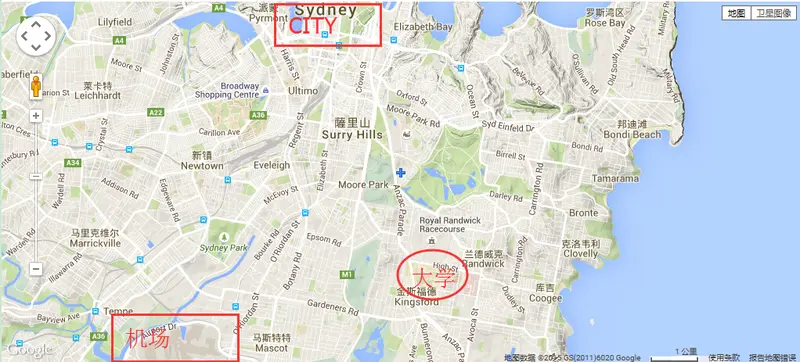 悉尼学区房地图世界名校新南威尔士
