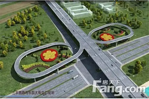 加上之前完成规划能够进入实施阶段的复兴路西延,成为保定城区路网的
