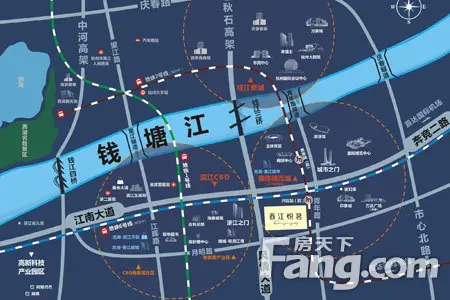 龙湖旭辉春江悦茗:集滨江繁华 享奥体未来