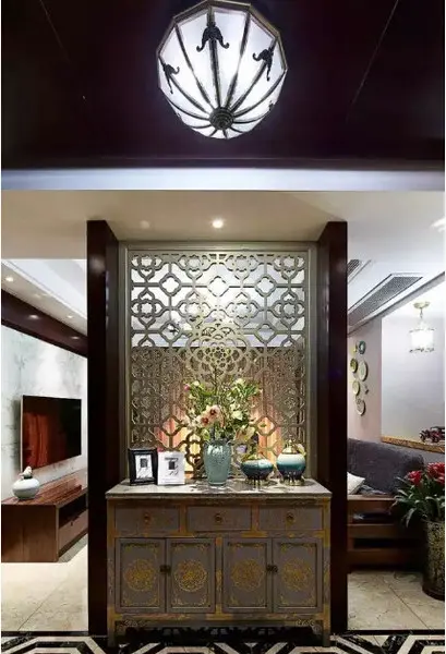 【玄关设计】【门厅玄关】【进门玄关装修效果图】【电视背景墙】