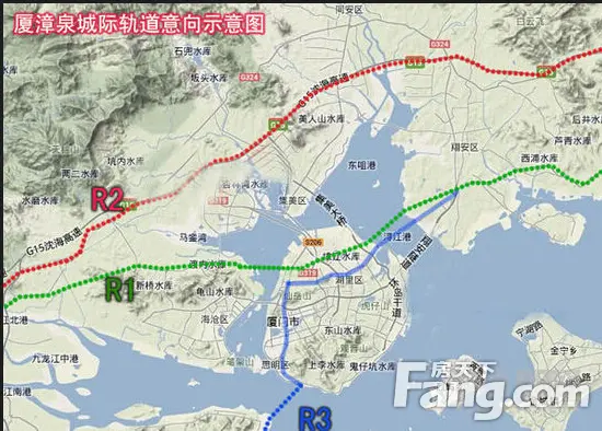r3线有望年底开工漳州港楼市应声而起