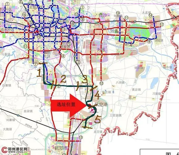 郑州公布17条 规划线路 目前3条同时在建(附图)